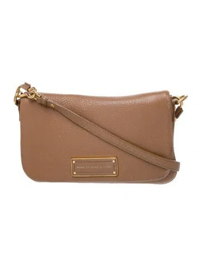 Pre-owned Marc By Marc Jacobs Leather Crossbody Bag In Brown