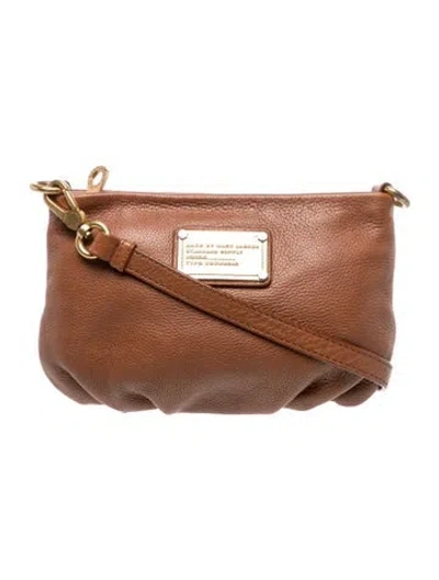Pre-owned Marc By Marc Jacobs Leather Crossbody Bag In Brown