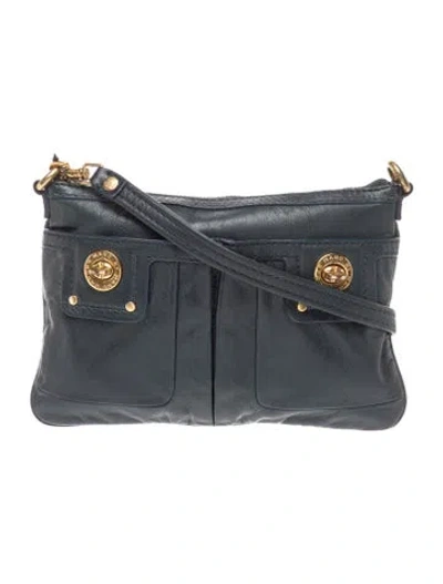 Pre-owned Marc By Marc Jacobs Leather Crossbody Bag In Gray