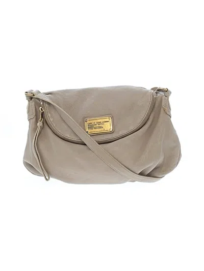 Pre-owned Marc By Marc Jacobs Leather Crossbody Bag In Gray