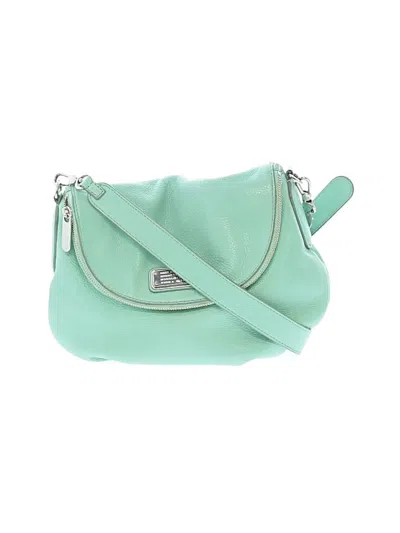 Pre-owned Marc By Marc Jacobs Leather Crossbody Bag In Green