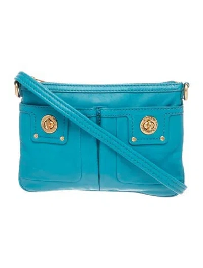 Pre-owned Marc By Marc Jacobs Leather Crossbody Bag In Green