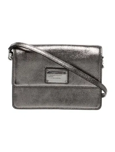 Pre-owned Marc By Marc Jacobs Leather Crossbody Bag In Grey