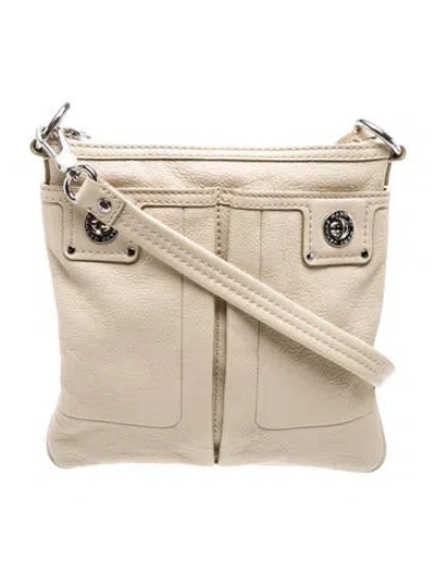 Pre-owned Marc By Marc Jacobs Leather Crossbody Bag In Neutral