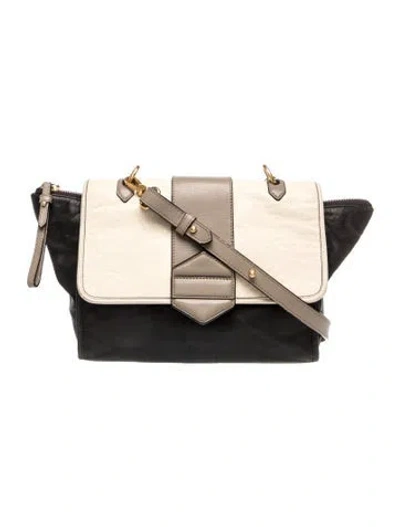 Pre-owned Marc By Marc Jacobs Leather Crossbody Bag In Neutral