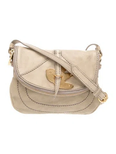 Pre-owned Marc By Marc Jacobs Leather Crossbody Bag In Neutral