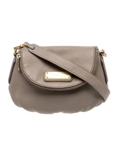 Pre-owned Marc By Marc Jacobs Leather Crossbody Bag In Neutral