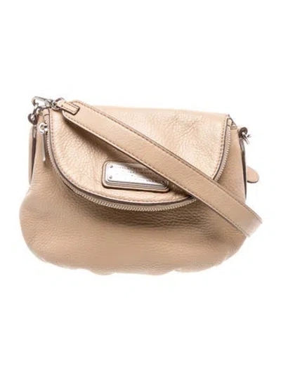 Pre-owned Marc By Marc Jacobs Leather Crossbody Bag In Neutral