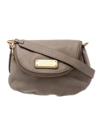 Pre-owned Marc By Marc Jacobs Leather Crossbody Bag In Neutral
