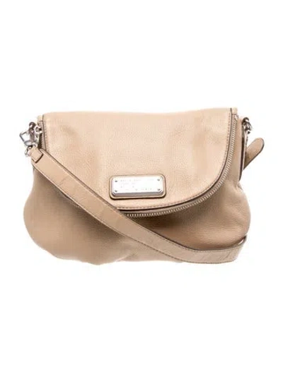 Pre-owned Marc By Marc Jacobs Leather Crossbody Bag In Neutral