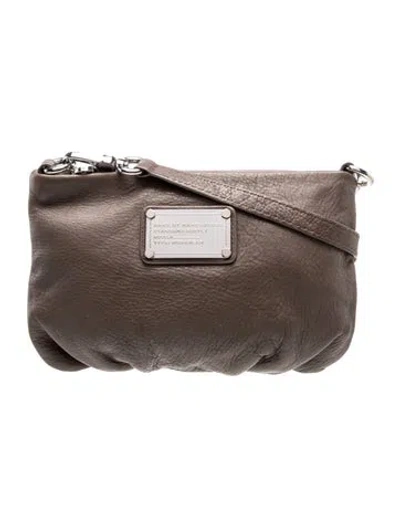 Pre-owned Marc By Marc Jacobs Leather Crossbody Bag In Neutrals
