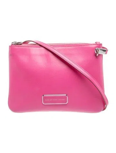 Pre-owned Marc By Marc Jacobs Leather Crossbody Bag In Pink