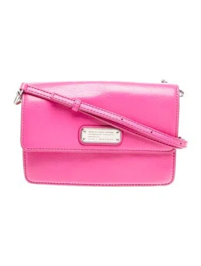 Pre-owned Marc By Marc Jacobs Leather Crossbody Bag In Pink