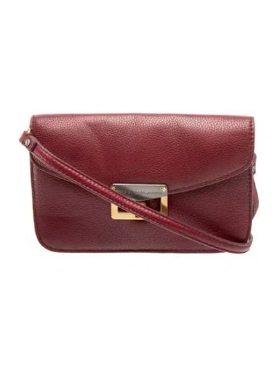 Pre-owned Marc By Marc Jacobs Leather Crossbody Bag In Red