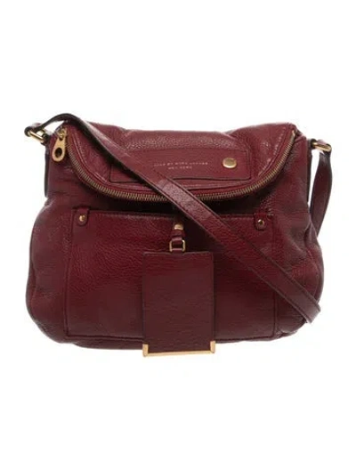Pre-owned Marc By Marc Jacobs Leather Crossbody Bag In Red