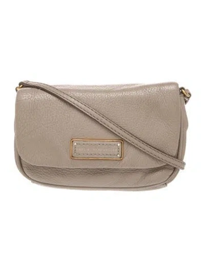 Pre-owned Marc By Marc Jacobs Leather Crossbody Bag Vintage In Neutrals