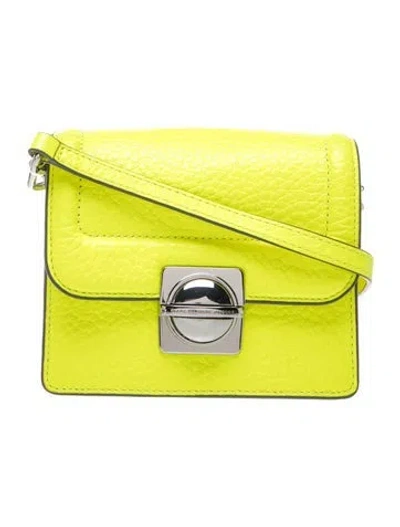 Pre-owned Marc By Marc Jacobs Leather Crossbody Bag W/ Tags In Yellow