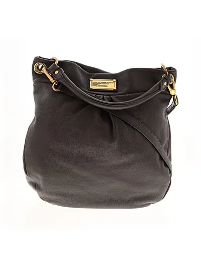 Pre-owned Marc By Marc Jacobs Leather Hobo Bag In Brown