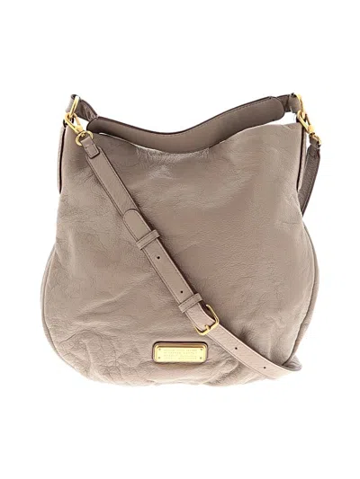 Pre-owned Marc By Marc Jacobs Leather Messenger In Brown