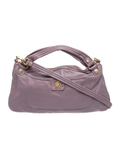Pre-owned Marc By Marc Jacobs Leather Q Vintage In Purple