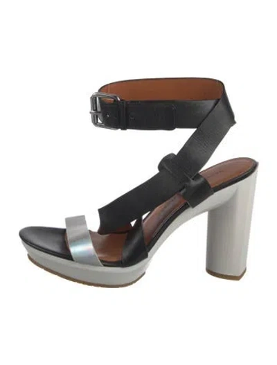 Pre-owned Marc By Marc Jacobs Leather Sandals In Black