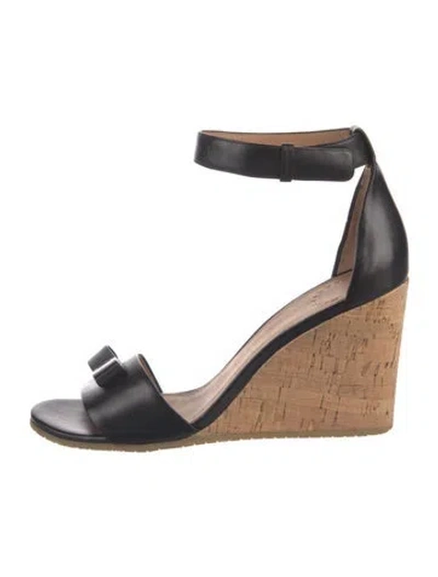 Pre-owned Marc By Marc Jacobs Leather Sandals In Black
