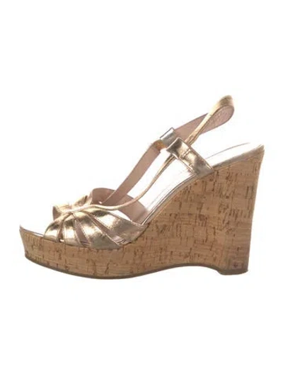 Pre-owned Marc By Marc Jacobs Leather Sandals In Brown