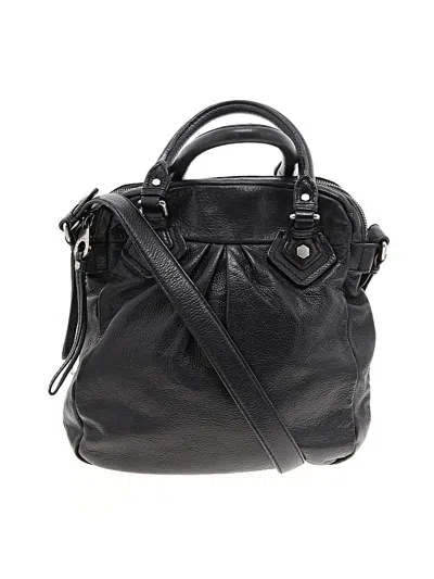 Pre-owned Marc By Marc Jacobs Leather Satchel In Black