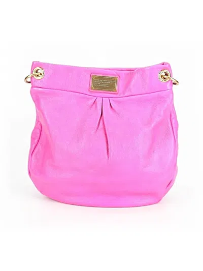 Pre-owned Marc By Marc Jacobs Leather Satchel In Pink
