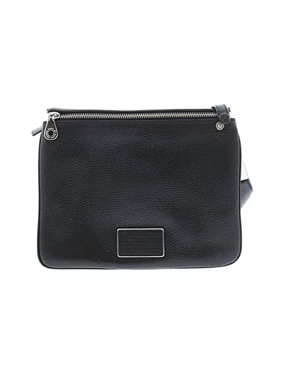 Pre-owned Marc By Marc Jacobs Leather Shoulder Bag In Black