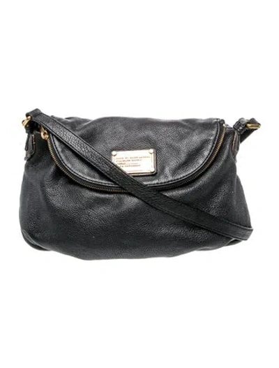Pre-owned Marc By Marc Jacobs Leather Shoulder Bag In Black