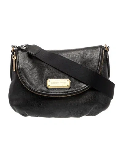 Pre-owned Marc By Marc Jacobs Leather Shoulder Bag In Black