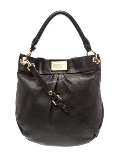 Pre-owned Marc By Marc Jacobs Leather Shoulder Bag In Black