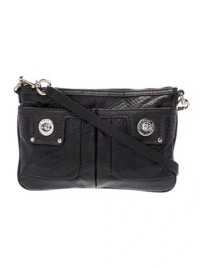 Pre-owned Marc By Marc Jacobs Leather Shoulder Bag In Black