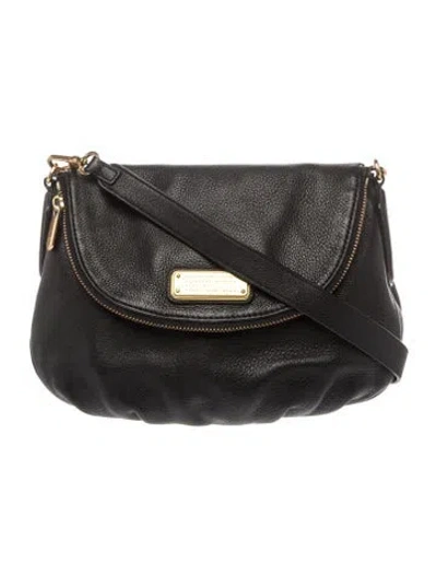 Pre-owned Marc By Marc Jacobs Leather Shoulder Bag In Black