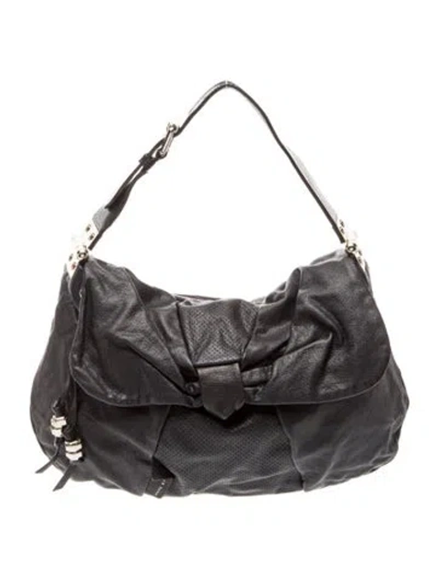 Pre-owned Marc By Marc Jacobs Leather Shoulder Bag In Black