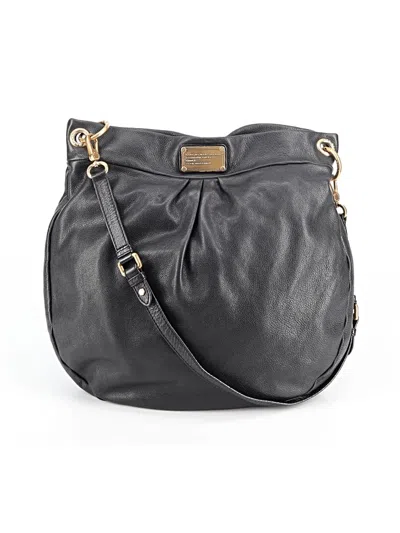Pre-owned Marc By Marc Jacobs Leather Shoulder Bag In Black