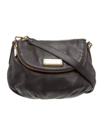 Pre-owned Marc By Marc Jacobs Leather Shoulder Bag In Black