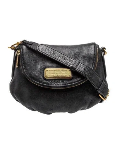 Pre-owned Marc By Marc Jacobs Leather Shoulder Bag In Black