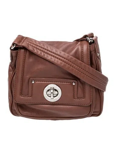 Pre-owned Marc By Marc Jacobs Leather Shoulder Bag In Brown