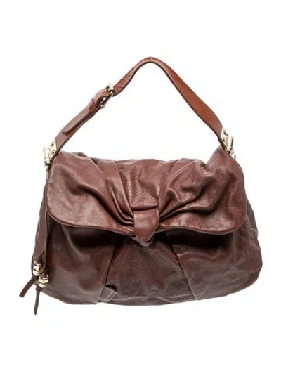 Pre-owned Marc By Marc Jacobs Leather Shoulder Bag In Brown