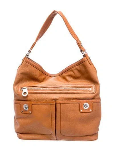 Pre-owned Marc By Marc Jacobs Leather Shoulder Bag In Brown