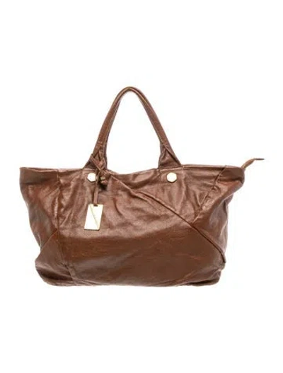 Pre-owned Marc By Marc Jacobs Leather Shoulder Bag In Brown