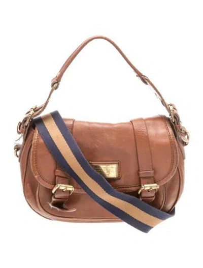 Pre-owned Marc By Marc Jacobs Leather Shoulder Bag In Brown