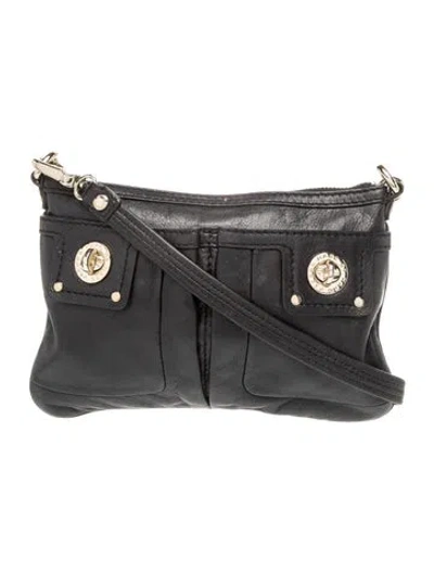 Pre-owned Marc By Marc Jacobs Leather Shoulder Bag In Grey