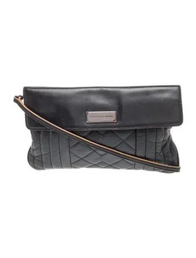 Pre-owned Marc By Marc Jacobs Leather Shoulder Bag In Grey