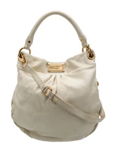 Pre-owned Marc By Marc Jacobs Leather Shoulder Bag In Neutral