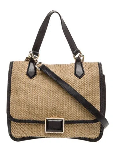 Pre-owned Marc By Marc Jacobs Leather Shoulder Bag In Neutral