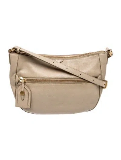 Pre-owned Marc By Marc Jacobs Leather Shoulder Bag In Neutrals