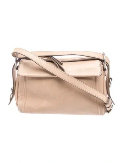 Pre-owned Marc By Marc Jacobs Leather Shoulder Bag In Neutrals